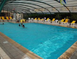 campsite with heated pool in the Finistere, France. near Morgat