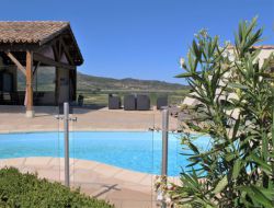 Gite with pool near Carcassonne in France.
