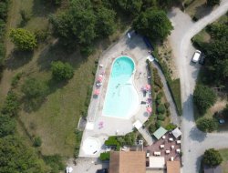 Holiday rentals with heated pool in the Drome, France. near Chanos Curson