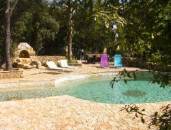 Holiday home with pool near Sarlat in Aquitaine.
