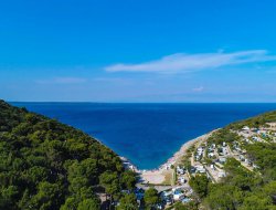 Seaside camping in Croatia