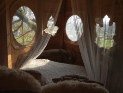 Sjour insolite en cabane perche Pas de Calais.
