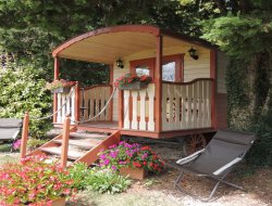 Stay in a gypsy caravan in Provence near Plan d Orgon