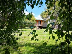 Stay in a gypsy caravan near Toulouse, Occitanie. near Mazeres