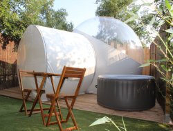 Bulles avec spa  Bagnols en Foret