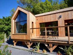 Orange Cabanes luxueuses avec jacuzzi a louer en Provence