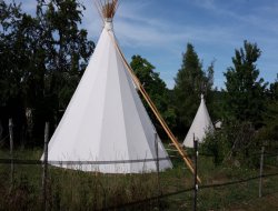 Rivires les Fosss - Haute Marne tipis ou yourtes en Champagne Ardennes