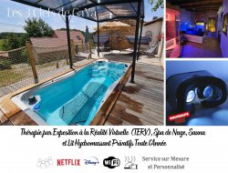 Charming cottage with spa and sauna in the Limousin, France. near Jumilhac le Grand