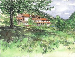 Holiday rental with pool in Haute Provence, France. near Andon
