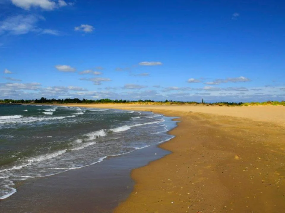 Marseillan Camping en bord de plage  Agde, Herault.