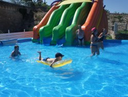 rentals in campsite in Ardeche, south of France.  near Sabran