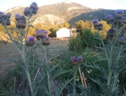 La Roche sur le Buis - Drome tipis ou yourtes en Rhone Alpes