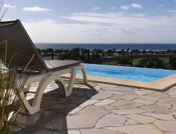Holiday rentals with infinity pool in Guadeloupe near Le Moule