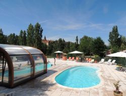 Holiday village in Aveyron, South of France. near Ceilhes et Rocozels