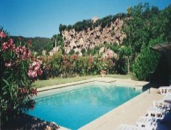 Self-catering with pool in the Var, France. near Fox Amphoux