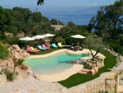 Holiday home with pool in south Corsica near Olmeto