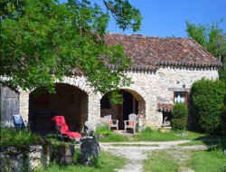 Holiday rental in the Quercy, France. near Saint Cirq Lapopie