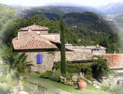 Cottages in southern Ardeche near Laviolle